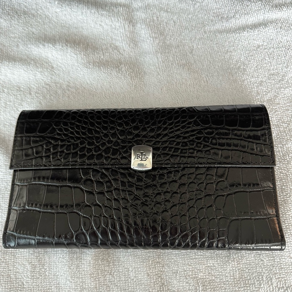 Authentic Ralph Lauren Leather Wallet